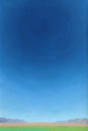 Pierre de Chevilly -7- Californie (35x24 cm) Huile sur toile