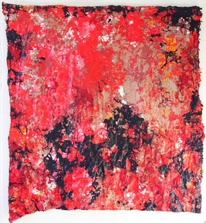 Caroline Coppey - Froissée 7  2017  174/163cm