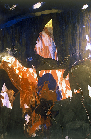 Pierre Gaste - Acrylique sur calque