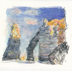 Caroline Coppey - En hommage à Monet (Pastel)