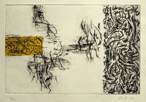 Sans Titre  2012 - Gravure  Eau Forte 20 X 30 cm