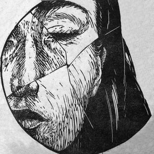 Hélène Damville - Linogravure 15x15cm