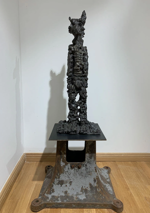 Wilhelm Moser - Naylamp, 2021 - Terre cuite (80x30x30 cm)