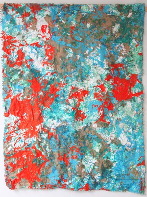 Caroline Coppey - Froissée 14  2017  180/138cm