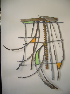 Caroline Hatt-Kindermans : Atmosphère 1 (75x60cm)