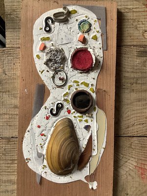 Raffaele Melis : Le fond des tiroirs  (Technique mixte : Bois et matériaux variés)