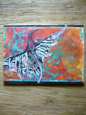 Lilli Deutsch - "Petit Phénix" - Gravures & estampes sur papier (21,5x30 cm)