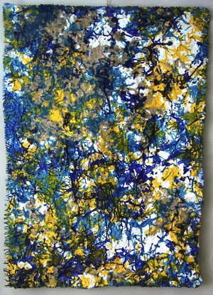 Caroline Coppey - Froissée 10  2017  183/133cm