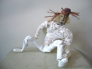 Caroline Hatt-Kindermans : Pitre 2 (25x34x20cm)