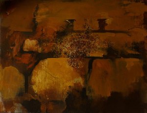 Pierre Gaste - Sans titre 2014 - Huile sur toile 140 x 160 cm