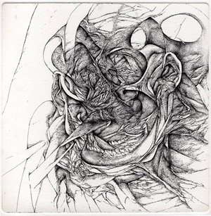 Thomas Bouquet - La Corde (20x20)(2014)