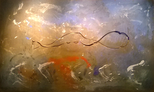 Pierre Gaste - Acrylique sur Calque