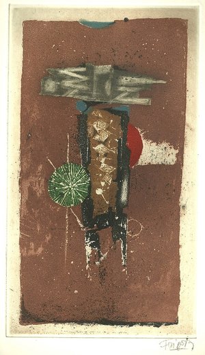 Johnny Friedlaender : Les Regrets (1989) (12,5x21,5) s822