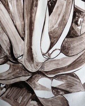 Hélène Damville - Monotype 25x20cm