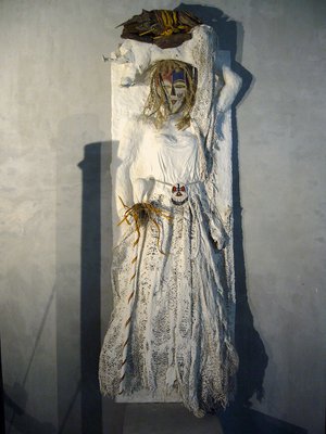 Caroline Hatt-Kindermans : La Sénégalaise (130x42x20cm)