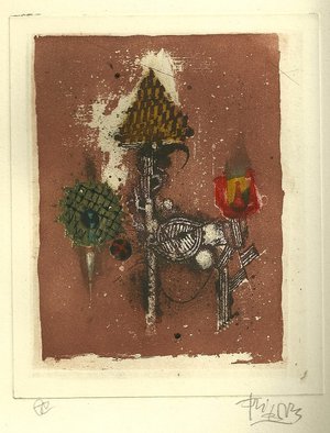 Johnny Friedlaender : Composition (1980) (13x16) p650