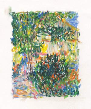 Caroline Coppey - En hommage à Monet (Pastel)