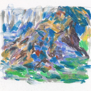 Caroline Coppey - En hommage à Monet (Pastel)