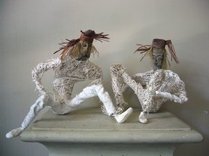 Caroline Hatt-Kindermans :  Les 2 Pitres