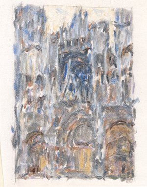 Caroline Coppey - En hommage à Monet (Pastel)