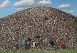 Pierre de Chevilly -9- Les glaneurs (100x70 cm) Huile sur toile