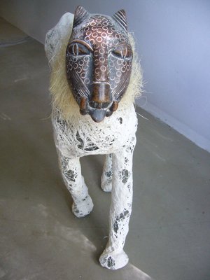 Caroline Hatt-Kindermans : Panthère (60x70x20cm)