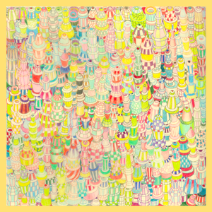 Claude Courtecuisse - Empilement coloré