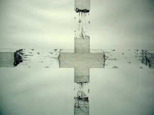 Claude Courtecuisse - Croix éclatée