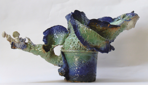 JJDamville - Cactee Jacobus Anima (grès émaillé) 40x80x28 cm - 2018