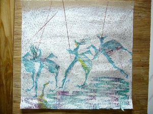 Lilli Deutsch - "Kill Facebook!" - Gravures & estampes sur papier (54x55 cm)