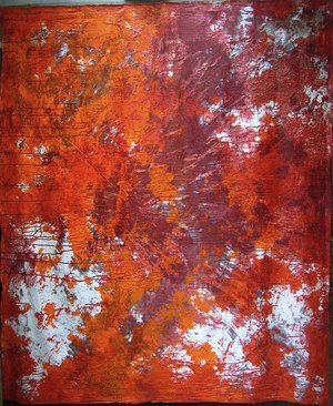 Caroline Coppey - Froissée 1  2015  173/131cm