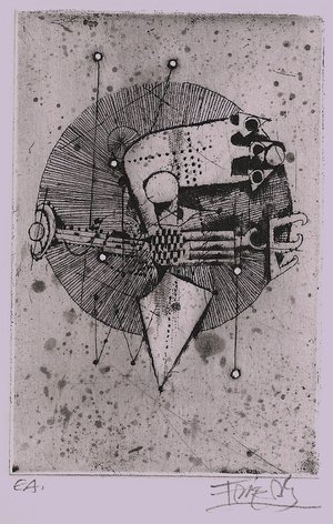 Johnny Friedlaender : Oiseau (1981)(9x13)