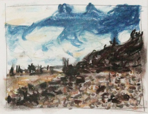 Caroline Coppey - En hommage à Monet (Pastel)