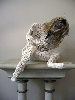 Caroline Hatt-Kindermans : Le grand Pitre (40x26x35cm)