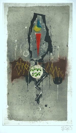 Johnny Friedlaender : Les Regrets (1989) (12,5x21,5) s823