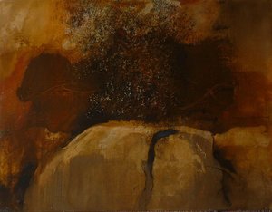 Pierre Gaste - Sans titre 2014 - Huile sur toile 80 x 110 cm